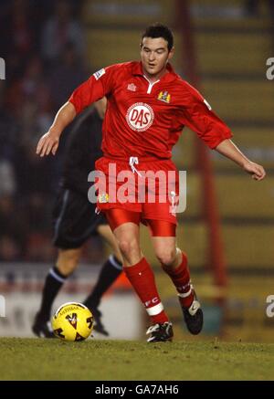 Fußball - LDV Vans Trophy - Südliche Sektion - Halbfinale - Bristol City / Bristol Rovers. Lee Matthews, Bristol City Stockfoto