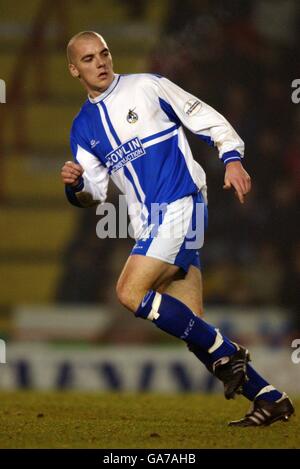 Fußball - LDV Vans Trophy - Südliche Sektion - Halbfinale - Bristol City / Bristol Rovers. Martin Cameron, Bristol Rovers Stockfoto