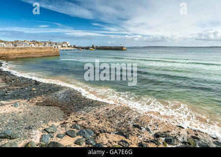 St Ives Hafen Stockfoto