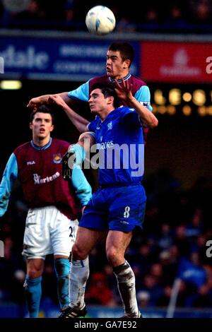 Fußball - AXA-FA-Cup - 4. Runde - Chelsea V West Ham United Stockfoto