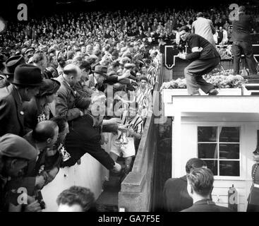 Fußball - FA-Cup-Finale - Manchester United gegen Aston Villa - Wembley-Stadion Stockfoto