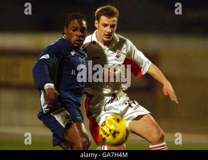 Fußball - bundesweite Liga Division Three - Swansea gegen Southend United Stockfoto