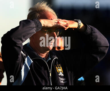 Fußball - freundlich - Shrewsbury Town V Manchester City - neue Wiese Stockfoto