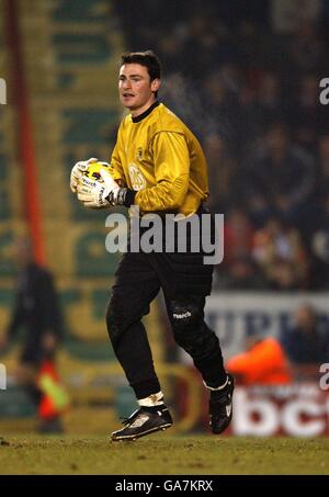 Fußball - LDV Vans Trophy - Südliche Sektion - Halbfinale - Bristol City / Bristol Rovers. Steve Phillips, Bristol City Stockfoto