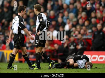 Fußball - FA Barclaycard Premiership - Charlton Athletic gegen Manchester United Stockfoto