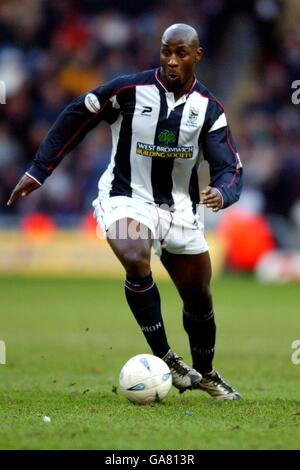 Fußball - AXA FA Cup - vierte Runde - West Bromwich Albion / Leicester City. Jason Roberts von West Bromwich Albion Stockfoto