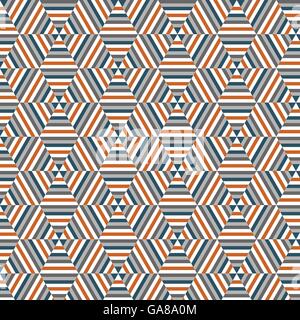 Nahtloser Vektor geometrischen Muster Hintergrund Stock Vektor
