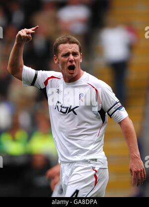 Fußball - Barclays Premier League - Bolton Wanderers gegen Everton - Reebok Stadium. Kevin Nolan, Bolton Wanderers Stockfoto