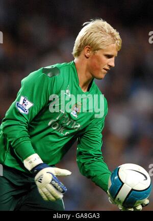 Fußball - Barclays Premier League - Manchester City gegen Derby County - City of Manchester Stadium Stockfoto