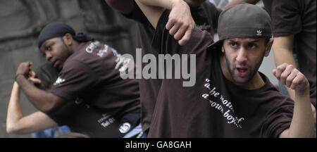 Edinburgh Fringe Festival Stockfoto