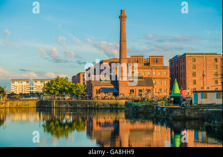 Pumphouse Restaurant Pub Albert Dock Pier Head Liverpool England UK Stockfoto