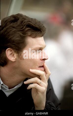 Fußball - AXA FA Cup - vierte Runde - Cheltenham Town / Burnley. Steve Cotterill, Stadtmanager Cheltenham Stockfoto