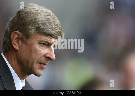 Fußball - Barclays Premier League - Blackburn Rovers gegen Arsenal - Ewood Park. Arsene Wenger, Arsenal Manager Stockfoto