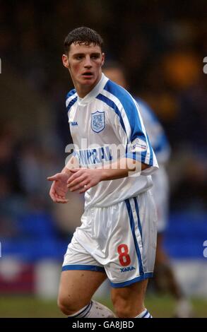 Fußball - AXA gesponserter FA Cup - Runde vier - Tranmere Rovers gegen Cardiff City. Jason Koumas, Tranmere Rovers Stockfoto