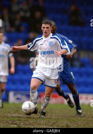 Fußball - AXA gesponsert FA-Cup - Runde vier - Tranmere Rovers gegen Cardiff City Stockfoto