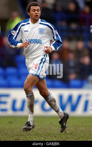 Fußball - AXA gesponsert FA-Cup - Runde vier - Tranmere Rovers gegen Cardiff City Stockfoto