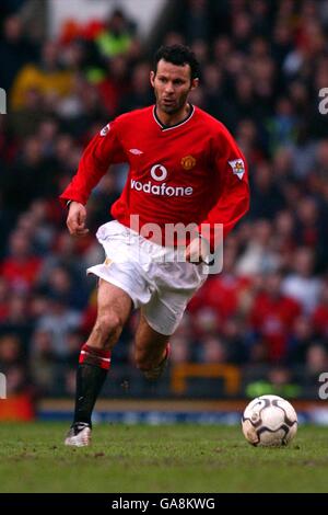 Fußball - FA Barclaycard Premiership - Manchester United / Sunderland. Ryan Giggs, Manchester United Stockfoto