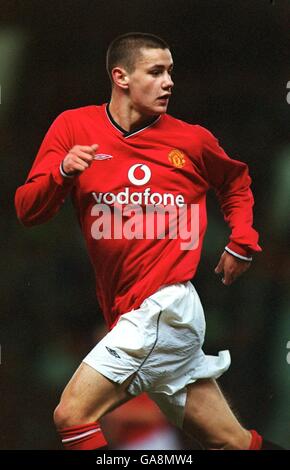 Fußball - FA Youth Cup - Fünfte Runde - Manchester United / Hartlepool United. Lee Sims, Manchester United Stockfoto