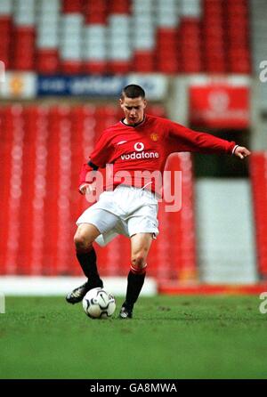 Fußball - FA Youth Cup - Fünfte Runde - Manchester United / Hartlepool United. Lee Sims, Manchester United Stockfoto