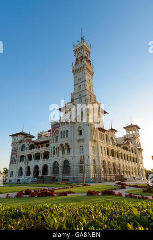 Montazah Palast in Alexandria, Ägypten Stockfoto