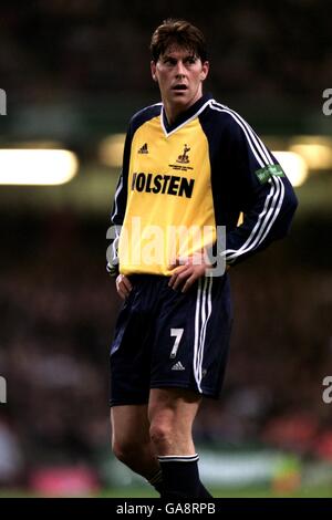 Fußball - Worthington Cup - Finale - Tottenham Hotspur gegen Blackburn Rovers. Darren Anderton, Tottenham Hotspurs Stockfoto