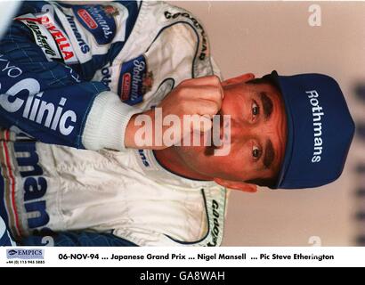 06-NOV-94 ... Großer Preis Von Japan ... Nigel Mansell Stockfoto