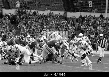 US-amerikanischer American-Football - American Bowl-Exhibition-Match - Minnesota Vikings V St. Louis Cardinals - Wembley-Stadion Stockfoto