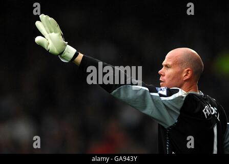 Fußball - Barclays Premier League - Blackburn Rovers gegen Manchester City - Ewood Park. Brad Friedel, Blackburn Rovers Stockfoto