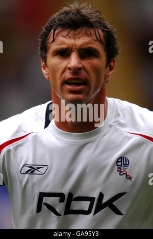 Fußball - Barclays Premier League - Bolton Wanderers gegen Everton - Reebok Stadium. Gary Speed, Bolton Wanderers Stockfoto