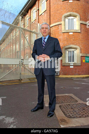 Jack Straw besucht HMP Preston Stockfoto