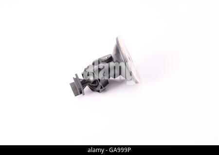 Autokamera isoliert auf weißem Hintergrund Stockfoto