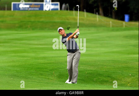 Englands Mark Foster während der Quinn Direct British Masters am Belfry, Wilshaw, Sutton Coldfield. Stockfoto