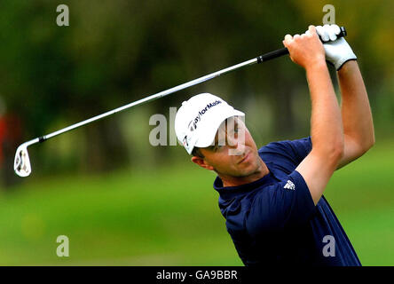 - Quinn Direct British Masters - Golftag drei - Glockenturm Stockfoto