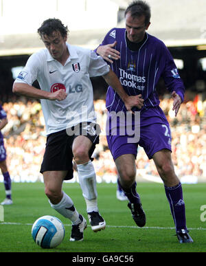 Fußball - Barclays Premier League - Fulham V Manchester City - Craven Cottage Stockfoto