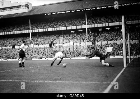 Fußball - Football League Division One - Tottenham Hotspur gegen Manchester United Stockfoto