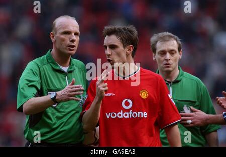 Fußball - FA Barclaycard Premiership - Manchester United gegen Middlesbrough Stockfoto