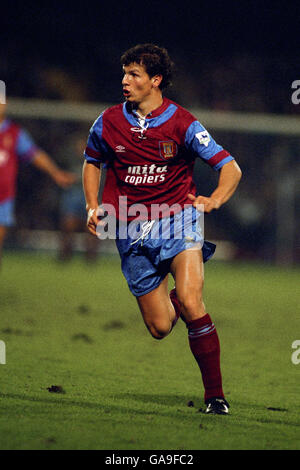 Fußball - Coca Cola Cup - 4. Runde Replay - Ipswich Town / Aston Villa - Portman Road. NEIL COX ASTON VILLA Stockfoto