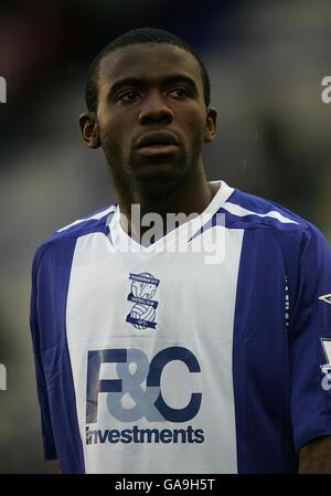 Fußball - Barclays Premier League - Birmingham City / Sunderland - St Andrews. Fabrice Muamba, Birmingham City Stockfoto