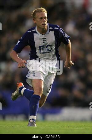 Fußball - Barclays Premier League - Birmingham City / Sunderland - St Andrews. Mikael Forssell, Birmingham City Stockfoto