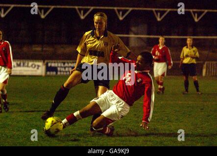 Fußball - AXA FA Women es Premier League National Division - Charlton Damen V Arsenal Ladies Stockfoto