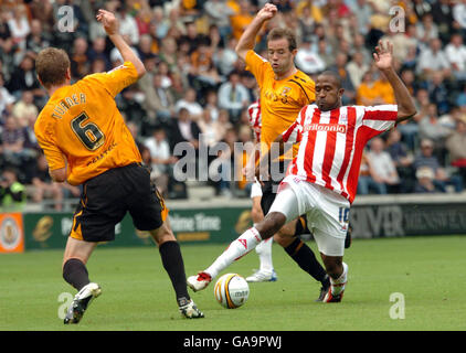 Fußball - Fußball-Europameisterschaft Coca-Cola - Hull City V Stoke City - KC Stadium Stockfoto