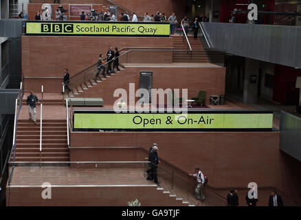 BBC Scotlands neuer 180-Millionen-Hauptsitz in Glasgow. Stockfoto