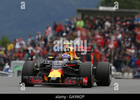 Motorsport: FIA Formel 1 Weltmeisterschaft 2016, Grand Prix von Österreich, #33 Max Verstappen (NLD, Red Bull Racing) Stockfoto