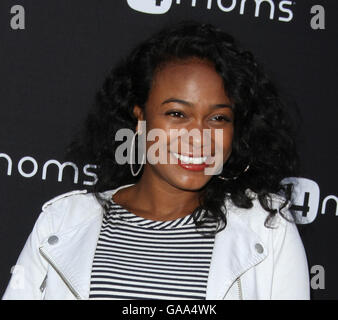 Los Angeles, CA, USA. August 2016. 4. August 2016 – Los Angeles, Kalifornien – Tatyana Ali. 4Moms Selbsteinbauender Autositz Celebrity Event im Petersen Automotive Museum in Los Angeles. Foto: AdMedia Credit: AdMedia/Alamy Live News Stockfoto