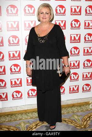 TV Quick und TV Choice Awards - Ankünfte - London Stockfoto