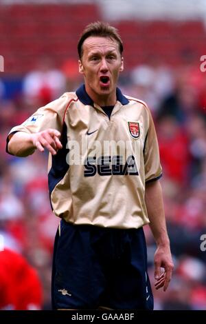 Fußball - AXA FA Cup - Halbfinale - Middlesbrough / Arsenal. Lee Dixon, Arsenal Stockfoto