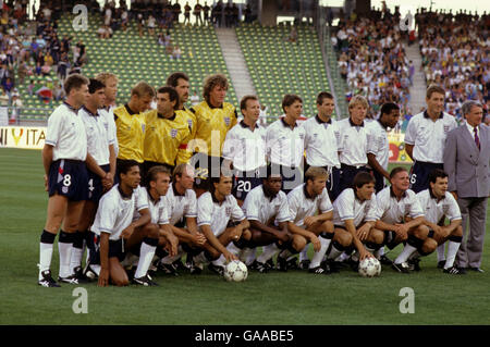 Fußball - Welt Cup Italia 90 - dritten Spiel um Platz 3 - Italien V England Stockfoto