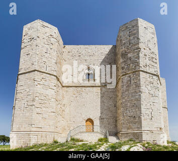 Castel del Monte Apulien berühmten Denkmal Stockfoto