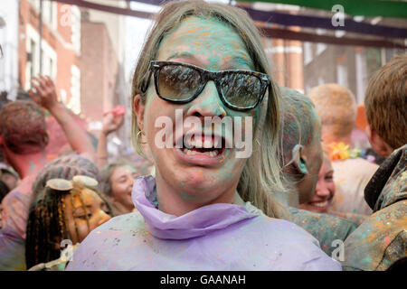 Bild aus der Londoner 2016 Gay Pride. Stockfoto