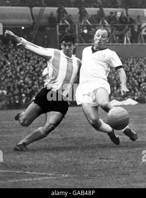 Fußball - Welt Cup England 66 - Gruppe zwei - Argentinien V Westdeutschland - Villa Park, Birmingham Stockfoto